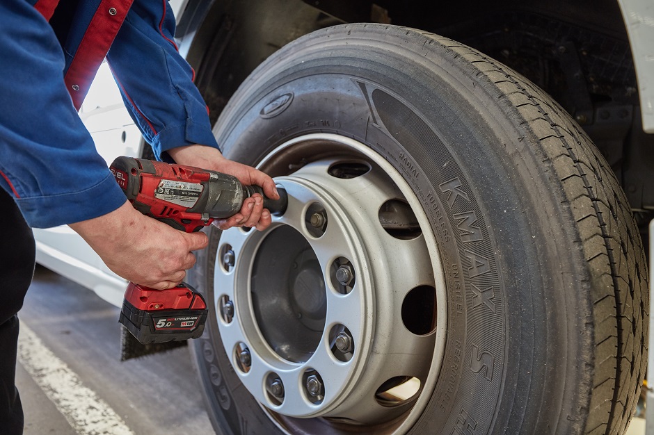 Worn brake discs