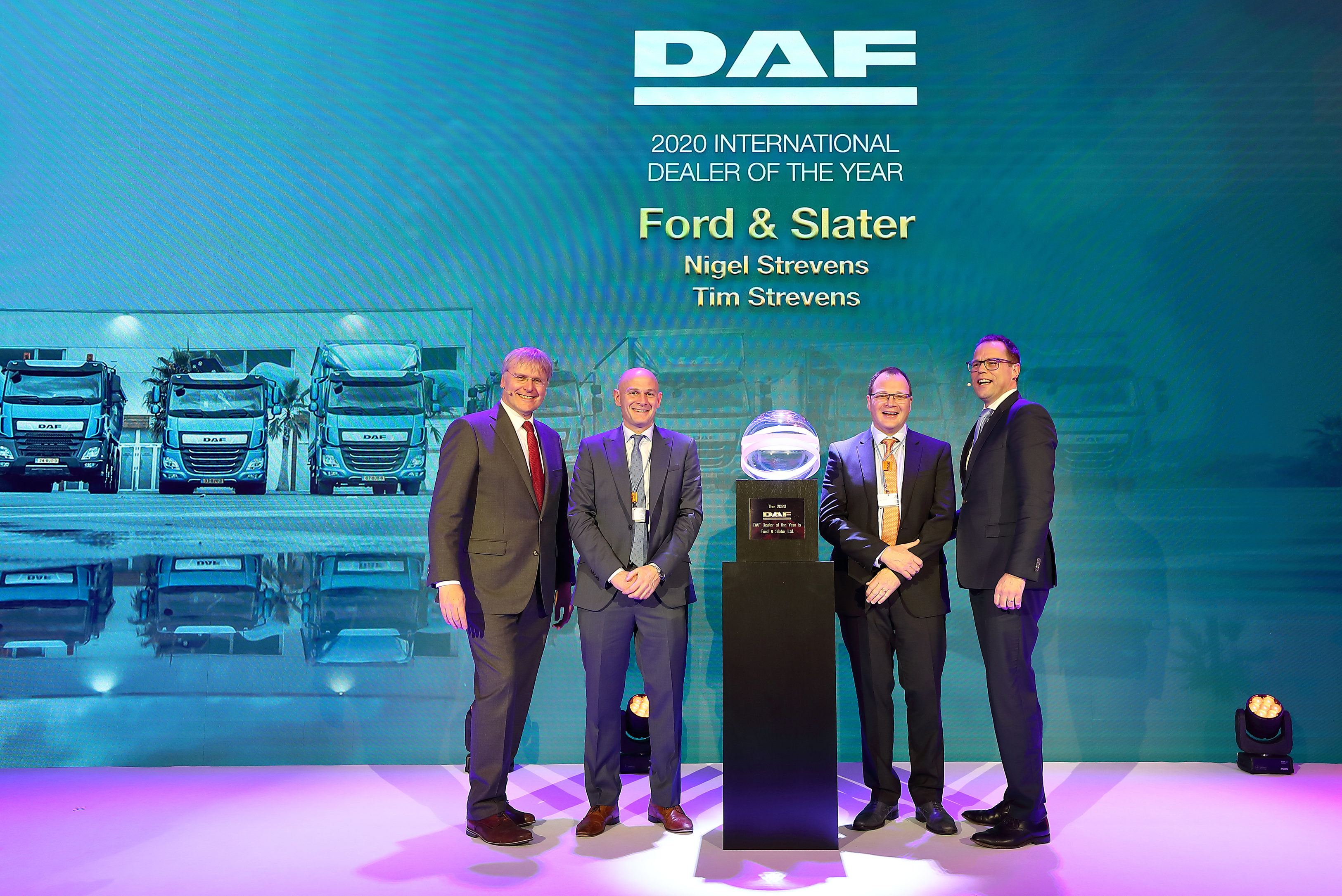 DAF Dealer of the Year Ford & Slater