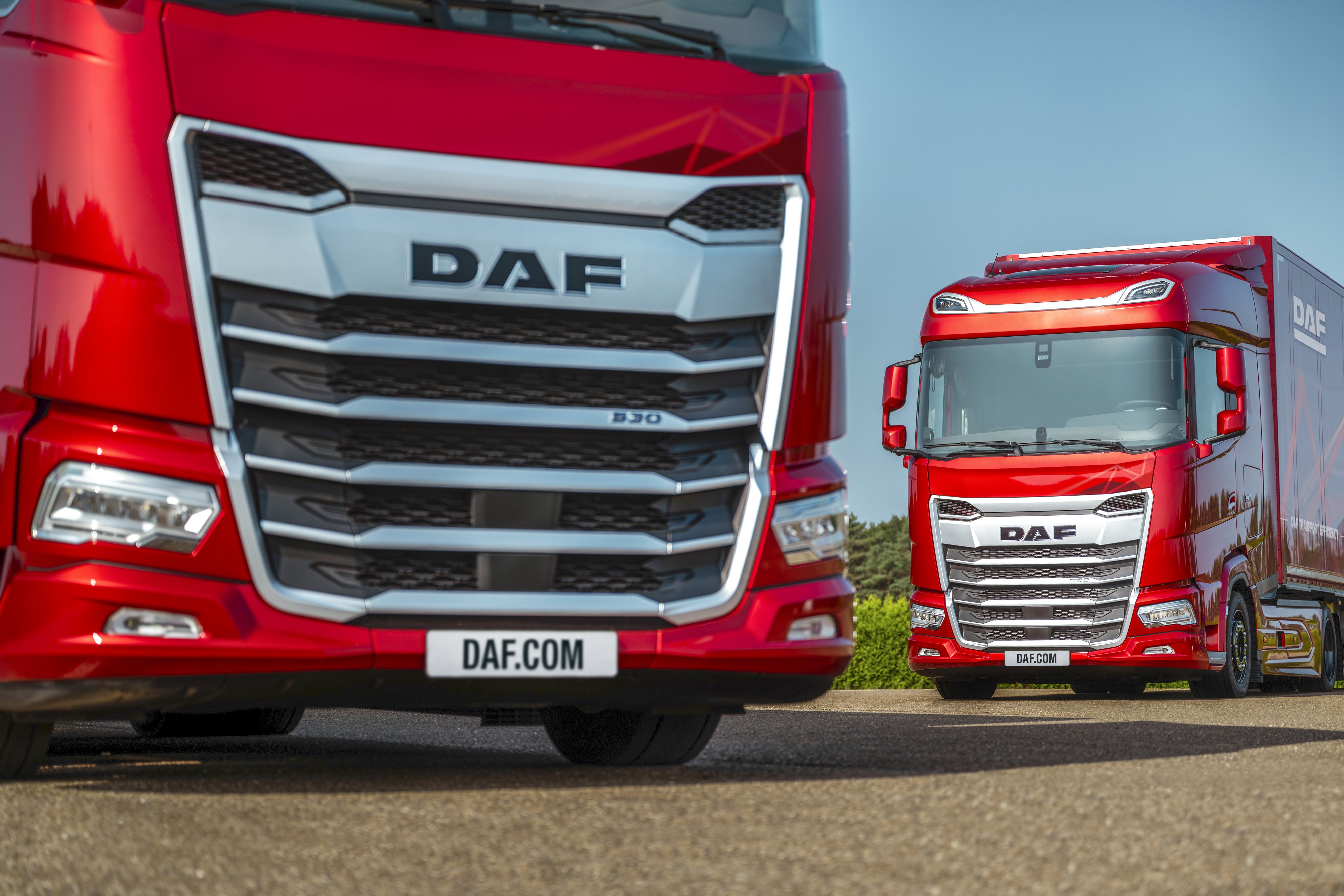 111 New Generation DAF trucks